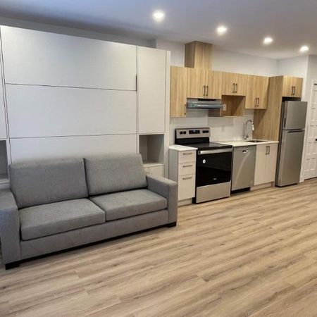 Studio Neuf , semi-meublé et internet inclus! 6180 Vanier - Photo 4