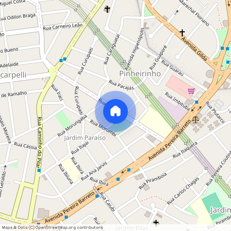 Rua Itajaí, 120 - Pinheirinho, Santo André - SP