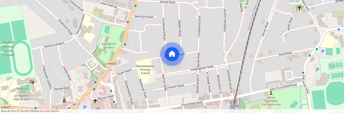 Woodhurst Road, London, UK, W3