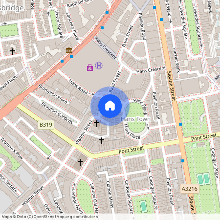 Hans Road, Knightsbridge, London, SW3