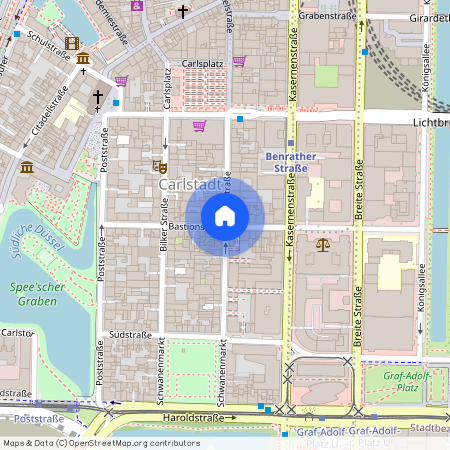 Hohe Straße, 40213 Düsseldorf - Carlstadt