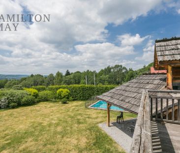 Dom z bali, podgrzewanym basenem, sauną i przestronnym ogrodem - Photo 2