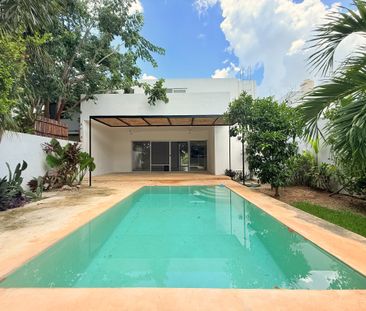 CASA EN RENTA DE 4 RECAMARAS CON PISCINA EN CHOLUL - Foto 1