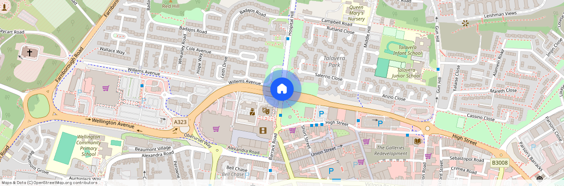 Hospital Hill, Aldershot, Hampshire, GU11