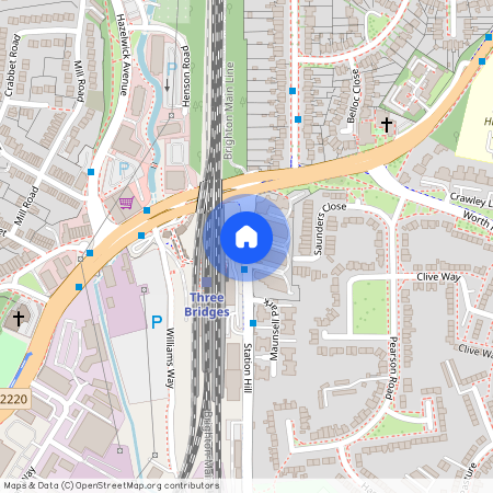 Station Hill, Crawley RH10