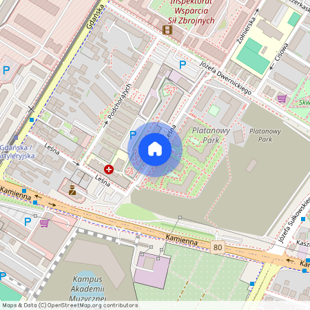ul. Leśna, Leśne, Bydgoszcz, kujawsko-pomorskie