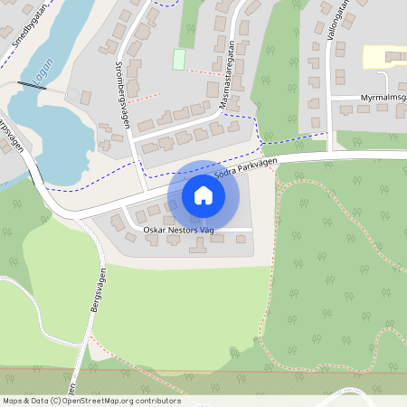 Oskar Nestors väg, Vaggeryd