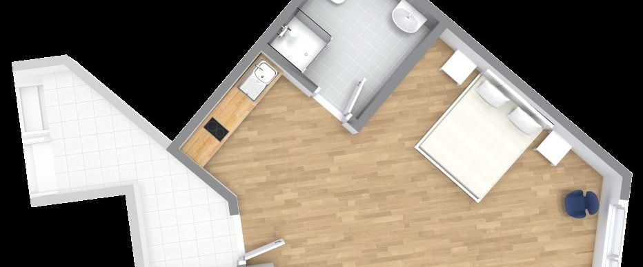 Attraktiv möbliertes Apartment am Barbarossaplatz - Foto 1