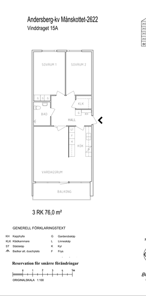 Vinddraget 15 A, våning 1 - Foto 2