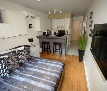 Disponible nouveau Studio meuble dans le Plateau Mont Royal - Photo 1