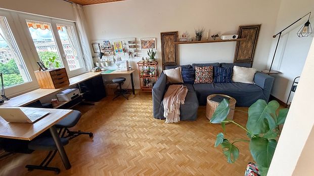 4 Zimmer-Wohnung in Genève, möbliert, auf Zeit - Foto 1