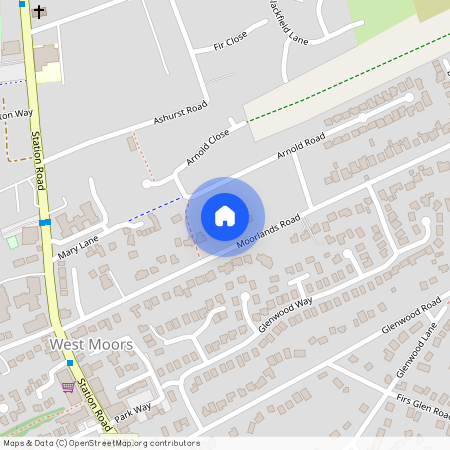 BH22 0JN, Ferndown