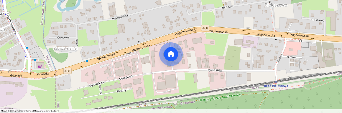 ul. Ogrodników, Reda, wejherowski, pomorskie