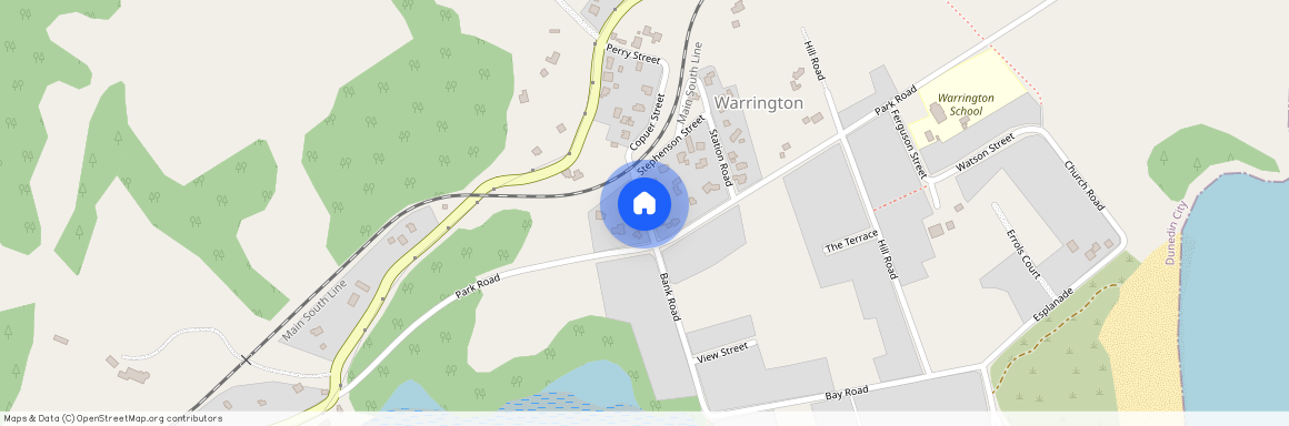 00 Road, Warrington, Dunedin City