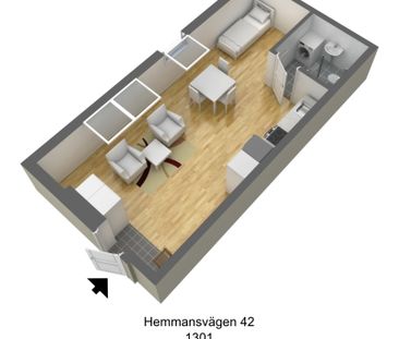 Hemmansvägen 42, Halmstad - Foto 3