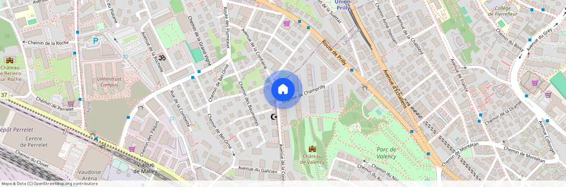 Chemin de Champrilly 22, 1004 Lausanne