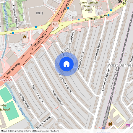 Errol Gardens, New Malden, KT3 6QF