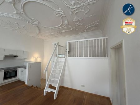 Stilvolle Galeriewohnung mit einzigartigem Altbauflair - Foto 4