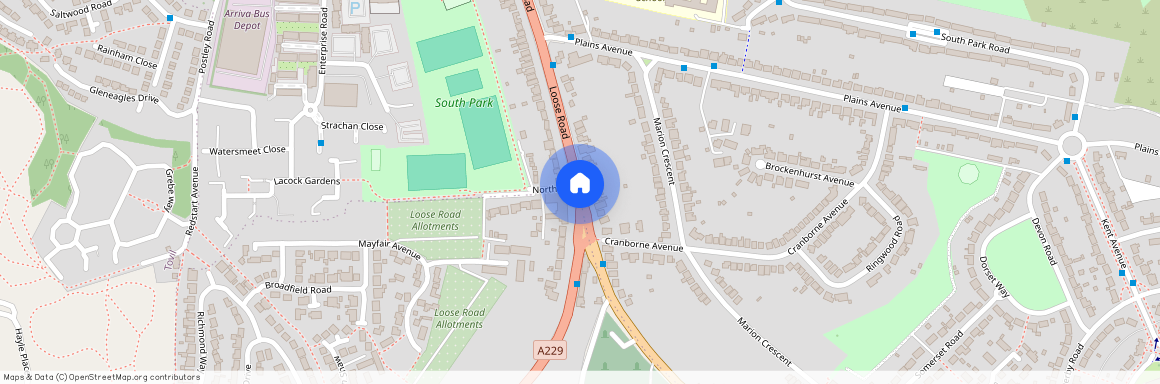 Loose Road, Maidstone