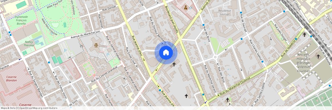 136-138 AV GAL LECLERC/50 BERNHEIM, Leclerc Nord Garenne Sud, Nancy