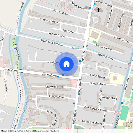 7 Peel Street, High Street, Lincoln, Lincolnshire, LN5 8AB