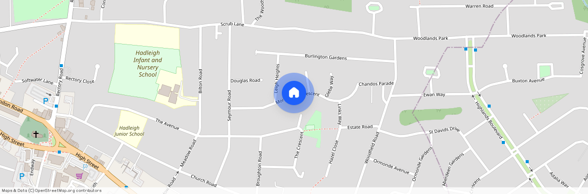 Mornington Crescent, Hadleigh, Hadleigh, SS7