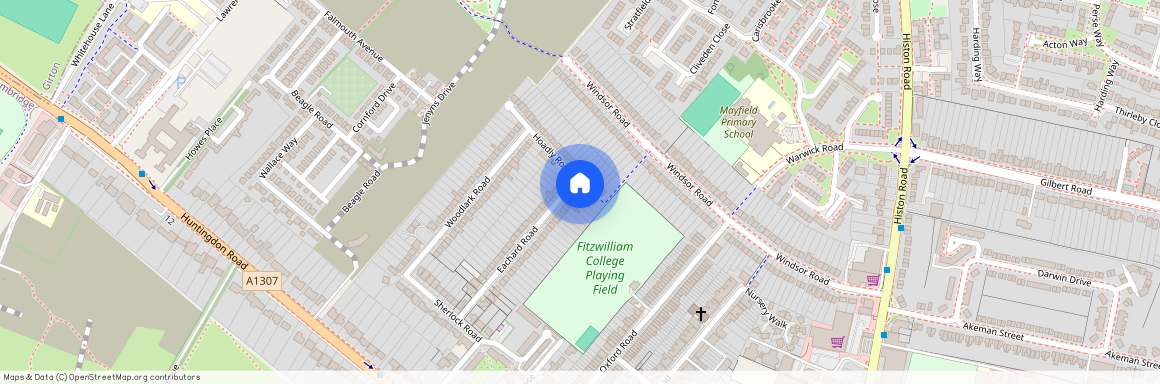 Room 2, 48 Eachard Road, Cambridge