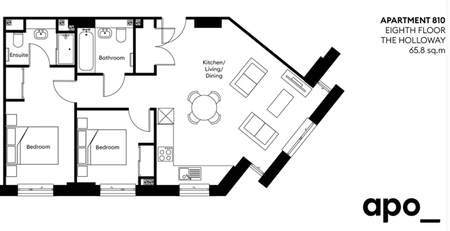 Flat 810, 4 Blucher Street, Apo at The Holloway - Photo 3