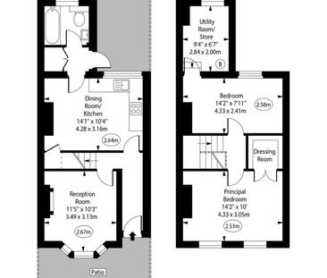 2 bedroom terraced house to rent - Photo 1