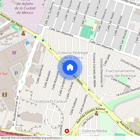 Avenida del Iman, Colonia El Caracol, C.P. 04739, Df / Cdmx