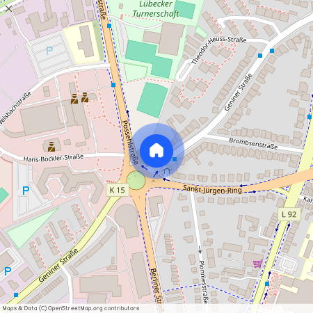 Berliner Platz 1, 23560 Lübeck