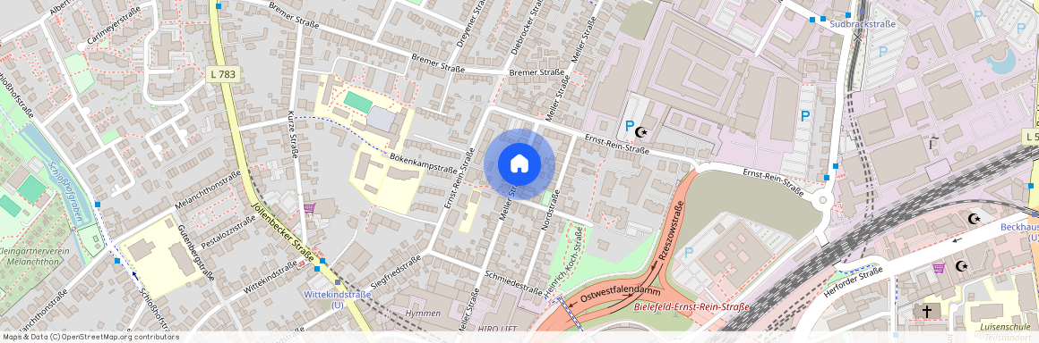 Meller Str., 33613 Bielefeld - Bielefeld (Innenstadt)