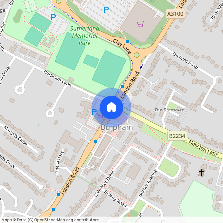 London Road, Burpham, Surrey, GU1