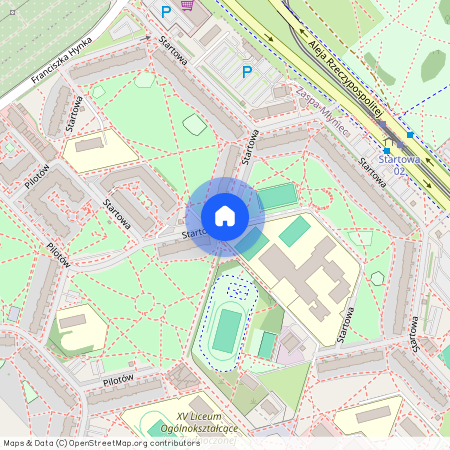 ul. Startowa, Zaspa-Młyniec, Gdańsk, pomorskie