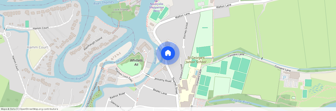 3 Riverside Apartments, 98 Thames Street, Surrey, KT13 8NH, Weybridge
