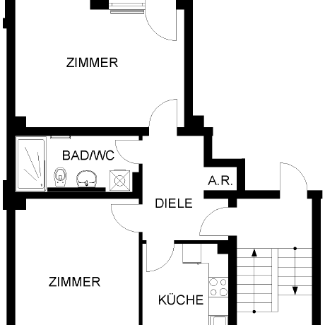 2-Zimmer Wohnung in Haspe-Spielbrink - Photo 2