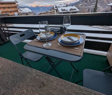 Studio à louer moderne avec vue au coeur de Nendaz à l'année - Foto 5
