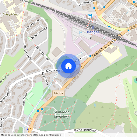 West End, Penchwintan Road, Bangor