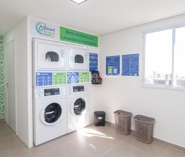 Apartamento com 2 quartos e 40m² para alugar em Vila Alzira, Santo ... - Photo 3
