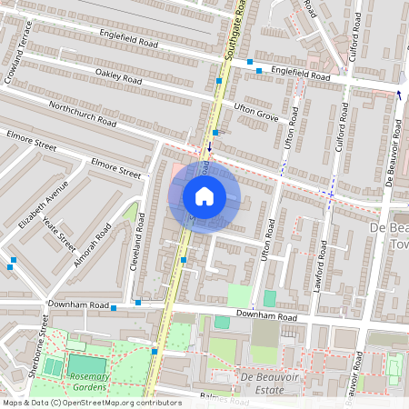 Southgate Road, De Beauvoir, London, N1