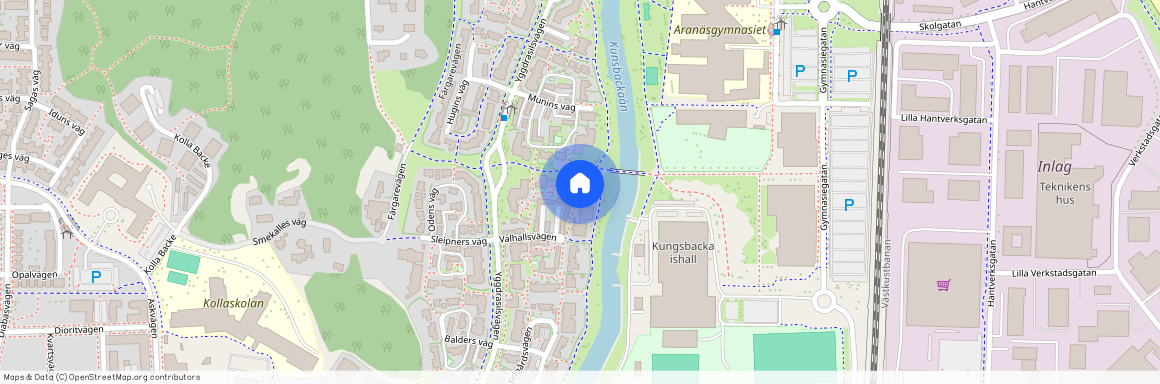 Kolla Parkstad, Kungsbacka, Halland, Valhallsvägen 9