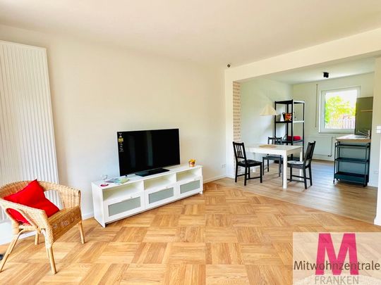 Modernes Wohnen mit Garten – Stilvoll möblierte 2-Zimmerwohnung in zentraler Lage Nürnbergs - Photo 1