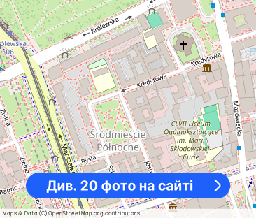 Dwupokojowe z balkonem przy metrze Świętokrzyska/Plac Dąbrowskiego. - Фото 1