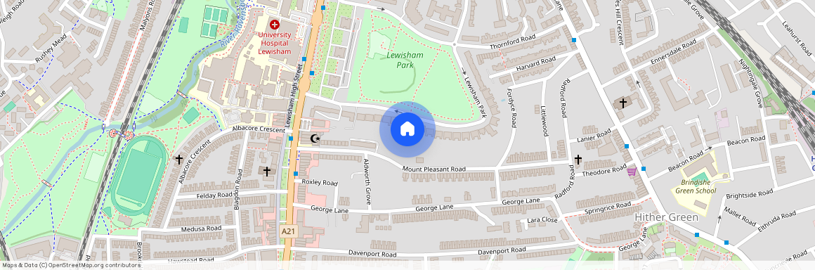 Lewisham Park, Lewisham, London, SE13