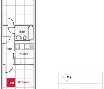 Etwas Besonderes: gemütliche 2-Zimmer-Wohnung mit Balkon - Photo 5