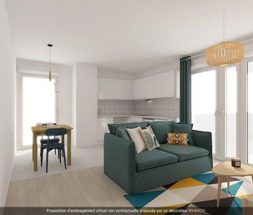 location Appartement T2 DE 43.15m² À ASNIERES SUR SEINE - Photo 3