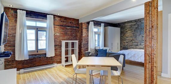 Loft entièrement meublé à louer Vieux-Québec décembre 2025 - Photo 2
