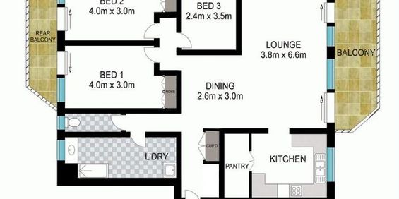 11/60, Bellevue Terrace, ST LUCIA, Rent – $850 per week - Photo 3