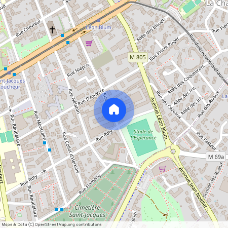 37 Rue Corot, 63000 Clermont-Ferrand, France