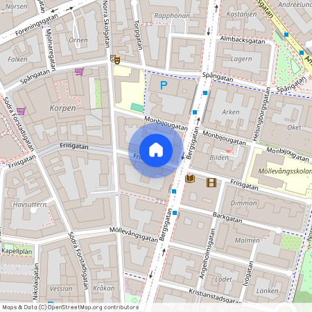 Rådmansvången, Malmö, Skåne, Friisgatan 22